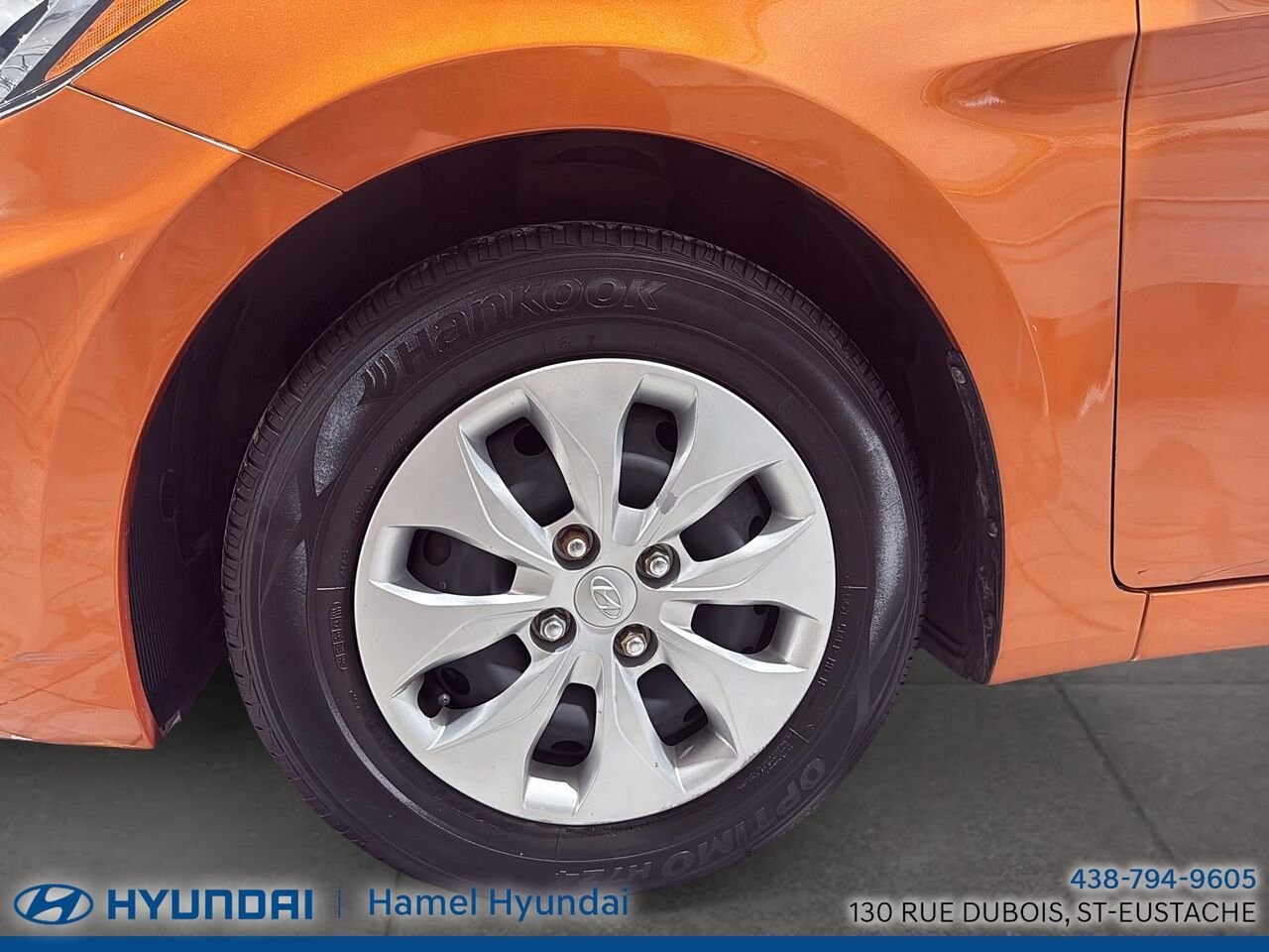 2016 Hyundai Accent White Saint-Eustache - photo #5