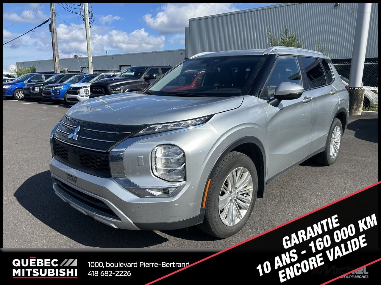 2024 Mitsubishi Outlander Silver Saint-Eustache - photo #0