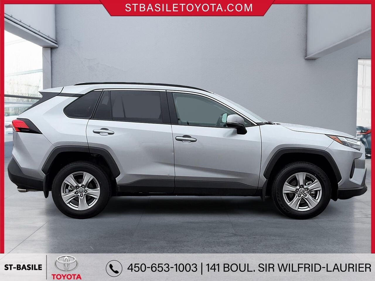 Toyota RAV4 2025 Ciel argent métallisé Saint-Basile-le-Grand - photo #2