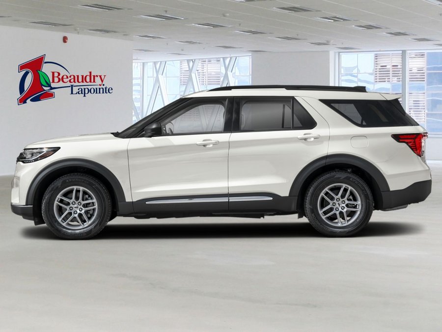 2026 Ford Explorer 2026 Star White Metallic Tri-Coat