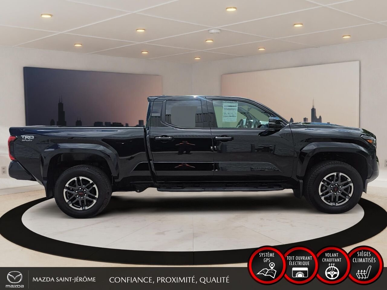 2025 Toyota Tacoma Black Sainte-Agathe-des-Monts - photo #4