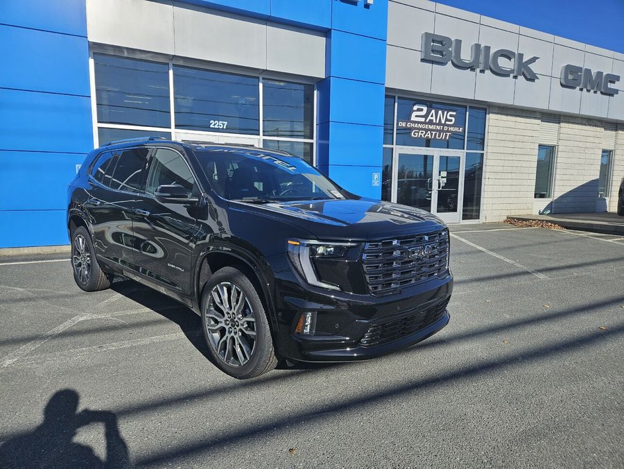 2027 GMC Acadia Denali Ultimate 4 portes TI Ebony Twilight Metallic