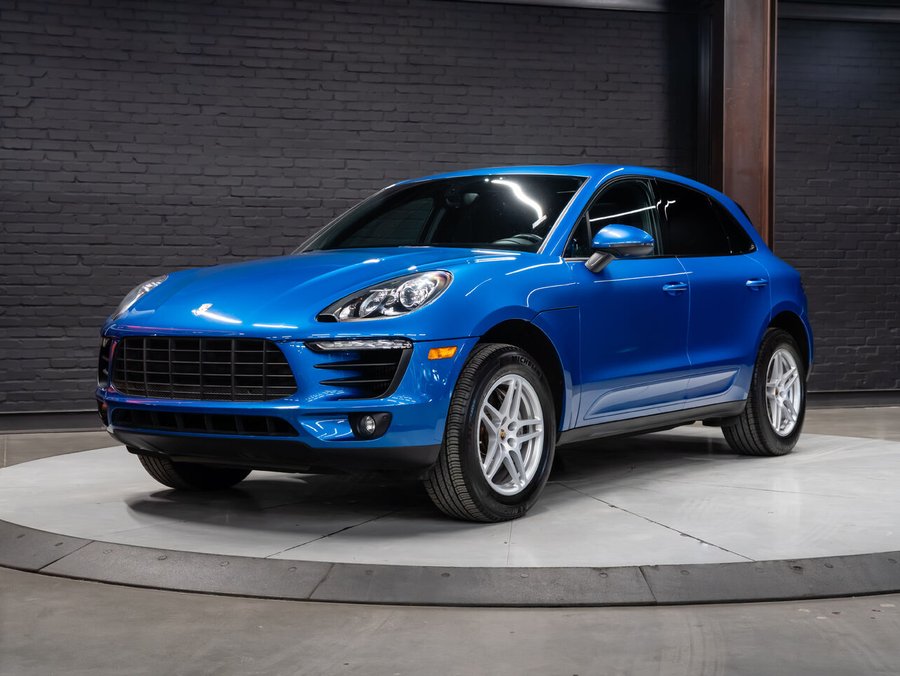 2015 Porsche Macan S Blue