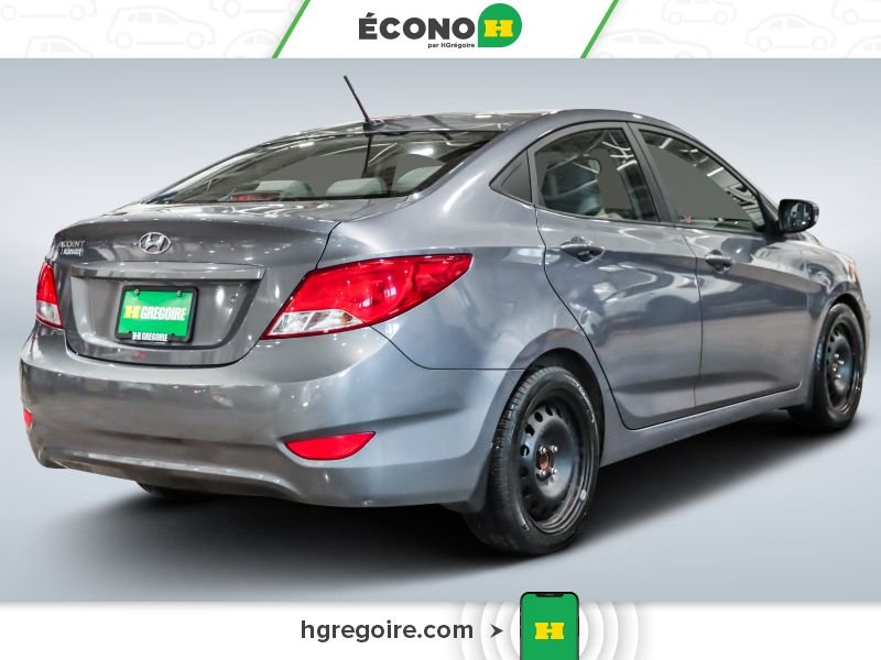 Hyundai Accent 821067 | GLS AUTOMATIQUE A/C TOIT OUVRANT 2017 Gris Laval - photo #7
