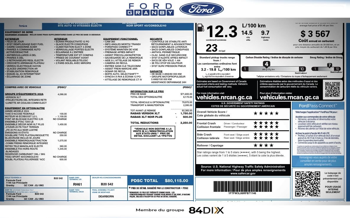 2024 Ford F-150 Granby - photo #26