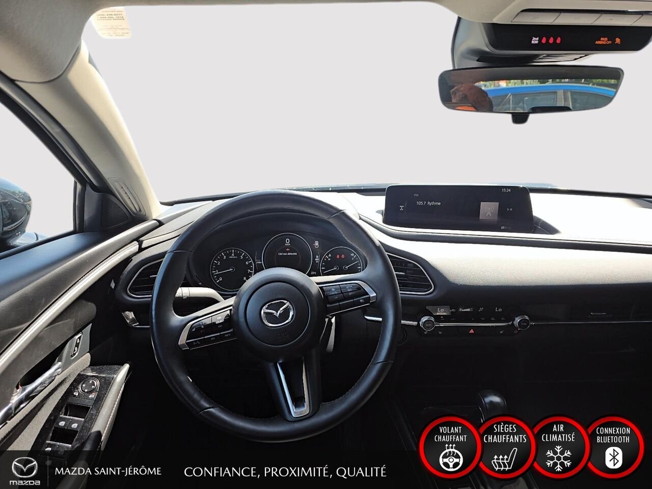 Mazda CX-30 GS | AWD | MAGS | 2025 Noir Saint-Jérôme - photo #21