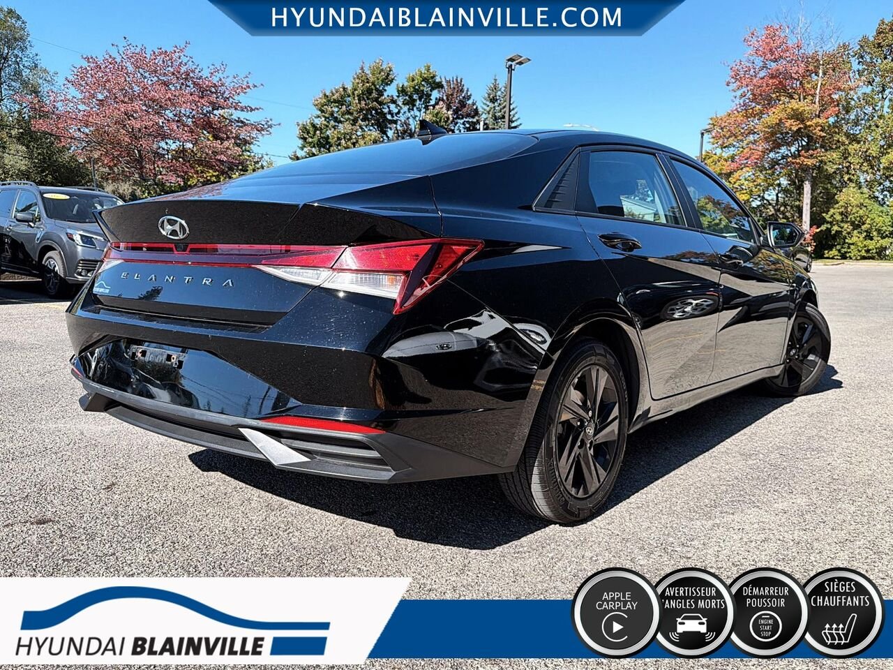 Hyundai Elantra 2021 Noir Blainville - photo #3