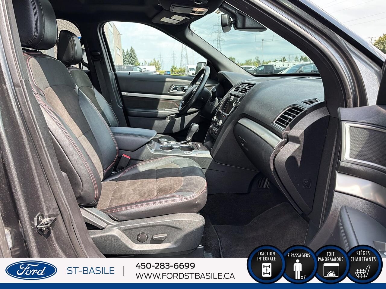 Ford EXPLORER 2019 gray Saint-Basile-le-Grand - photo #12
