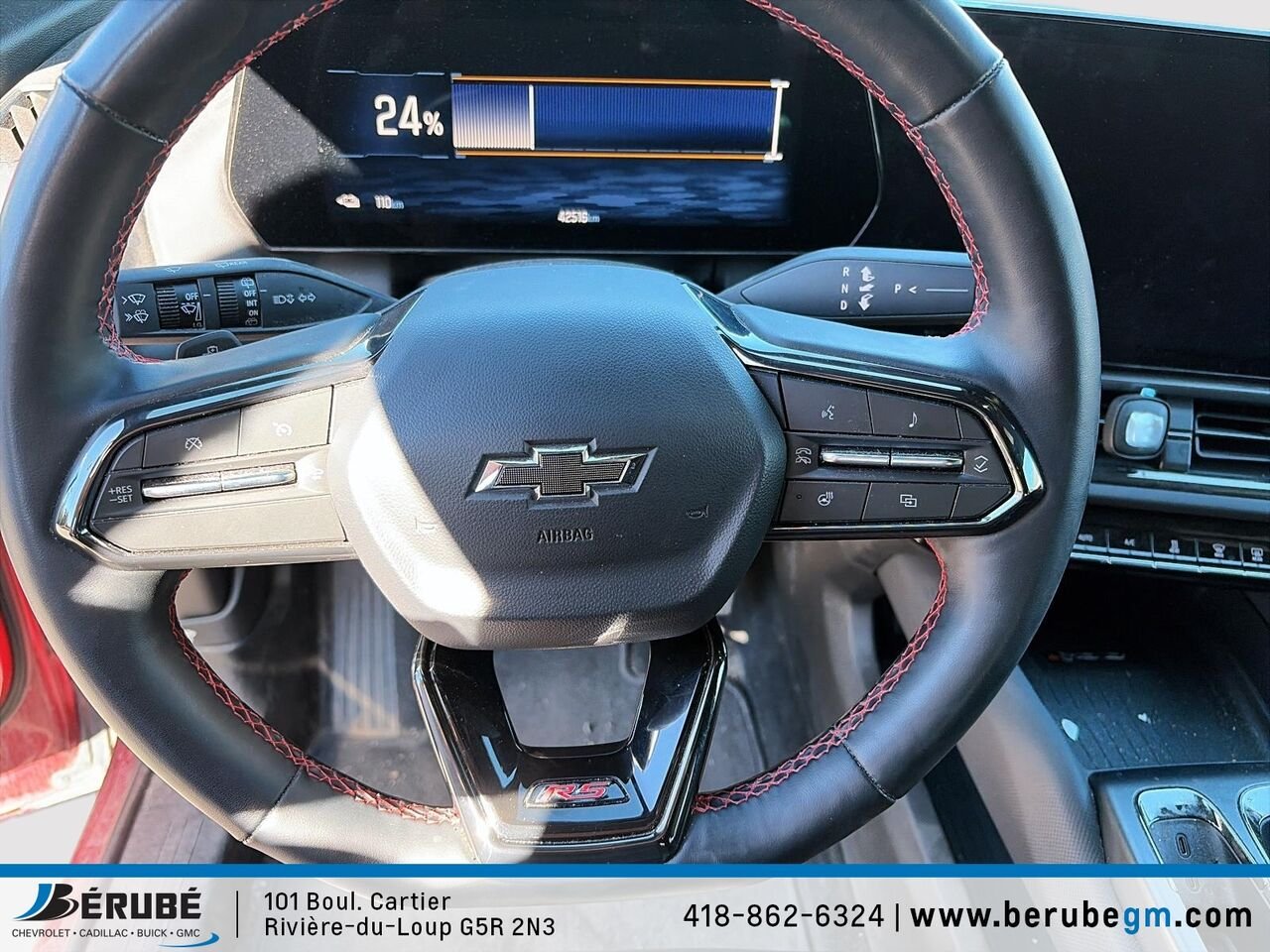 2025 CHEVROLET EQUINOX RS EV 4 portes RS Red Rivière-du-Loup - photo #8