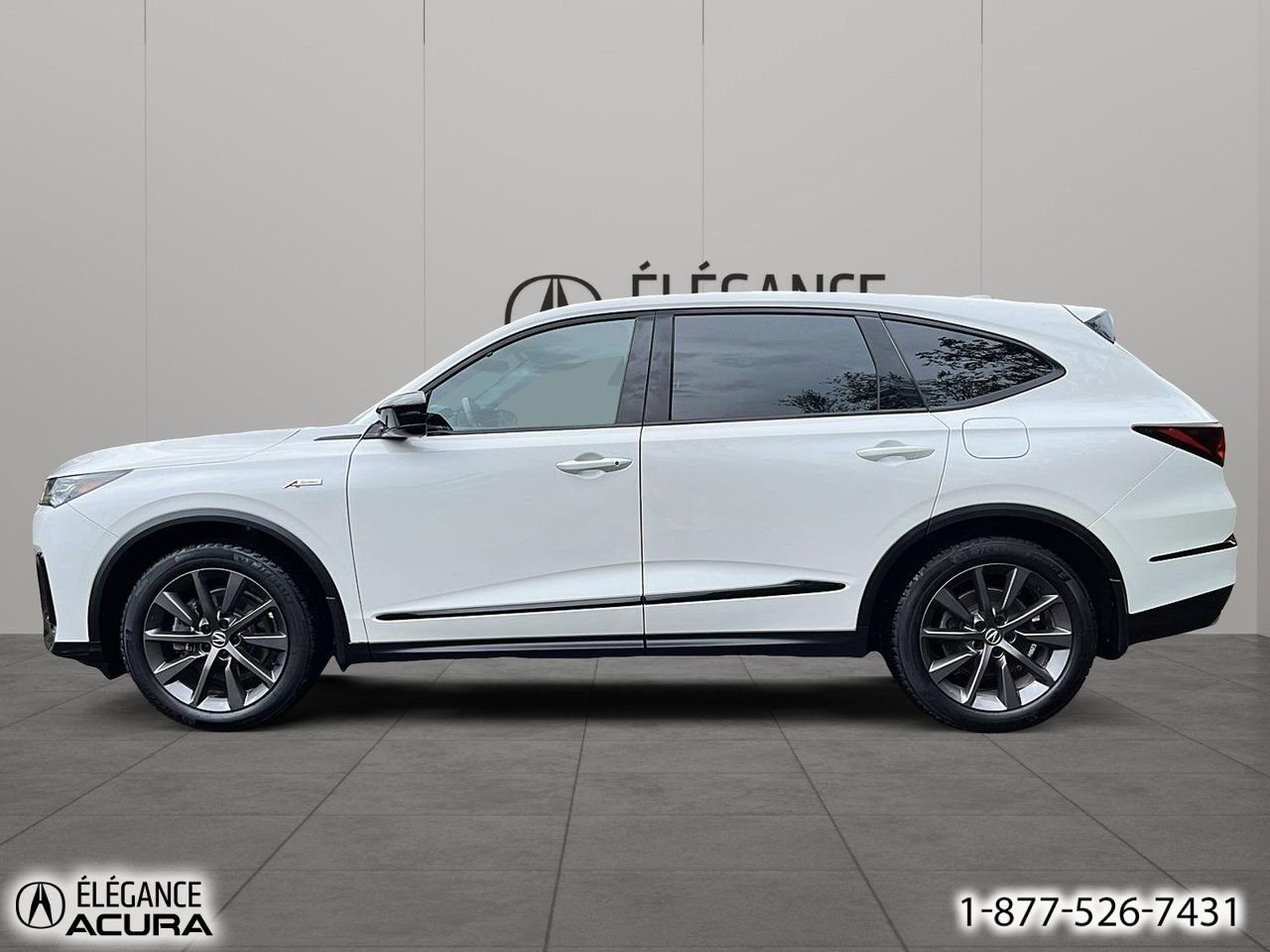 Acura MDX A-Spec | A8913 2025 Blanc Granby - photo #8