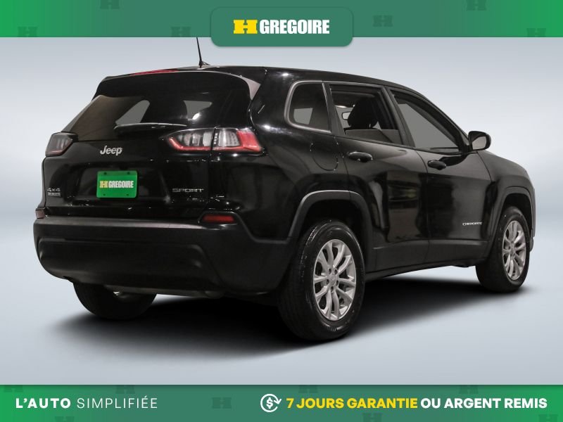 Jeep Cherokee 728284 | SPORT AWD AUTO A/C MAGS CAM RECUL BLUETOOTH 2022 Noir Laval - photo #8