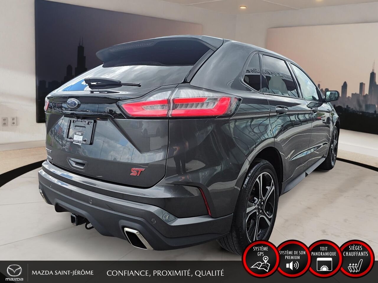 2020 Ford Edge Grey Ste-Agathe des Monts - photo #5
