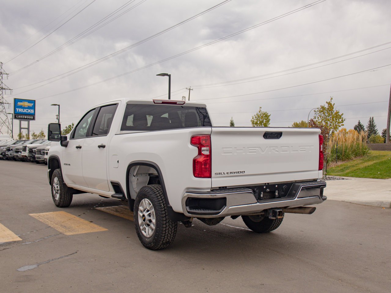 2025 Chevrolet Silverado 2500HD 4WD Crew Cab 159 Work Truck White Sherwood Park - photo #7