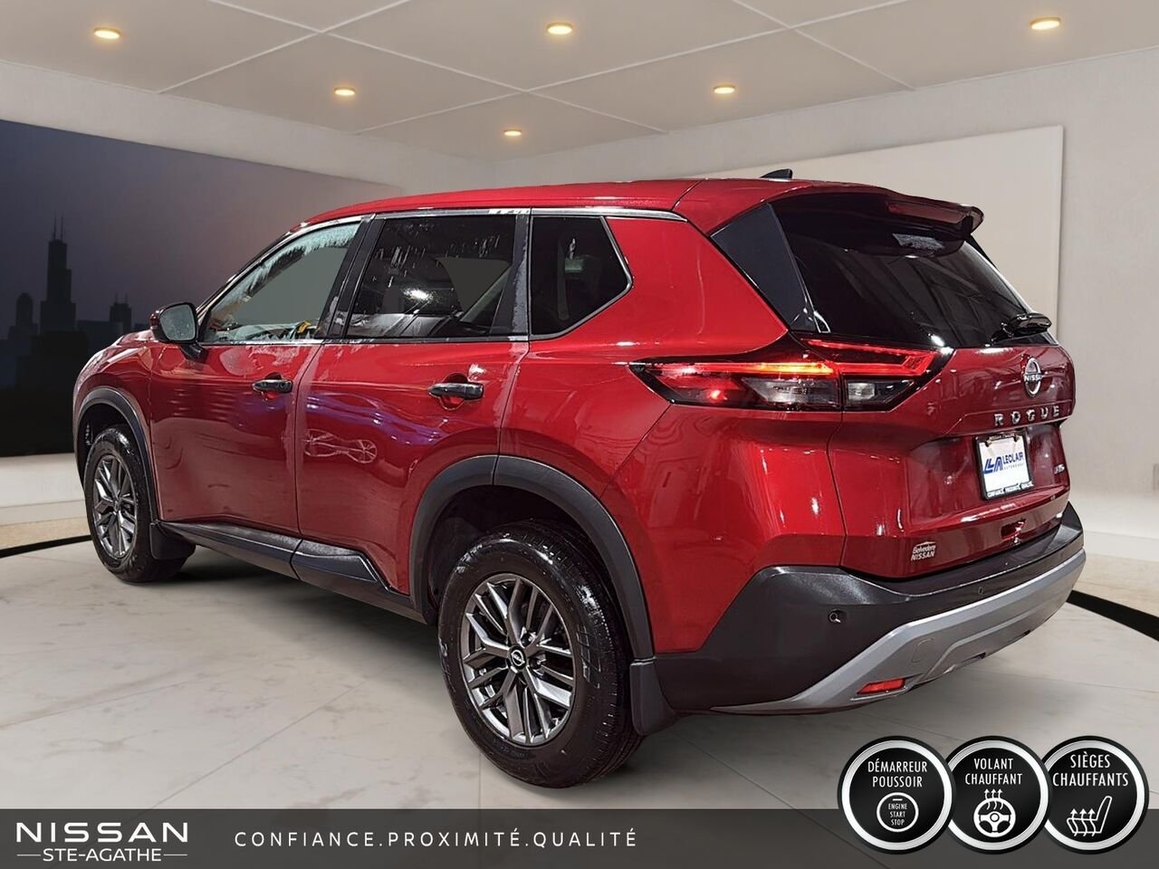 2022 Nissan Rogue S TI Red Saint-Jérôme - photo #4