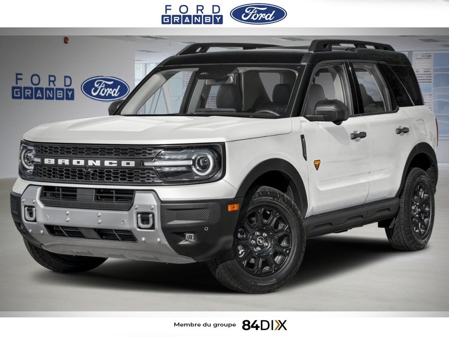 2026 Ford Bronco Sport Badlands 4x4 Oxford White