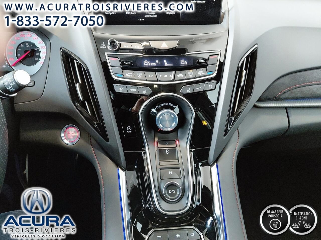 Acura RDX A-SPEC toit panoramique 2024 Noir Trois-Rivières - photo #25