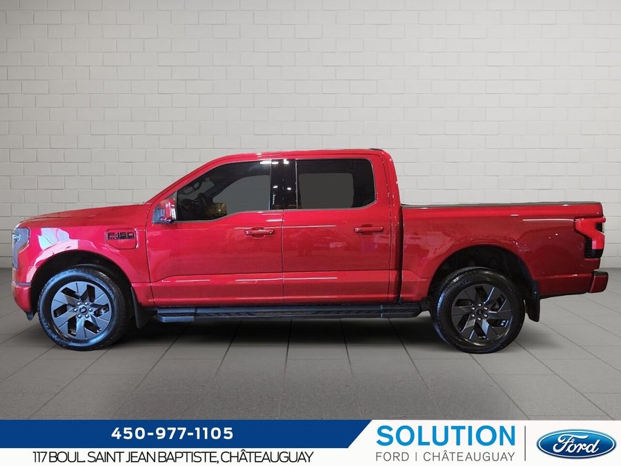 2024 Ford F-150 Lightning LARIAT LARIAT cabine SuperCrew 4RM caisse de 5,5 pi Red