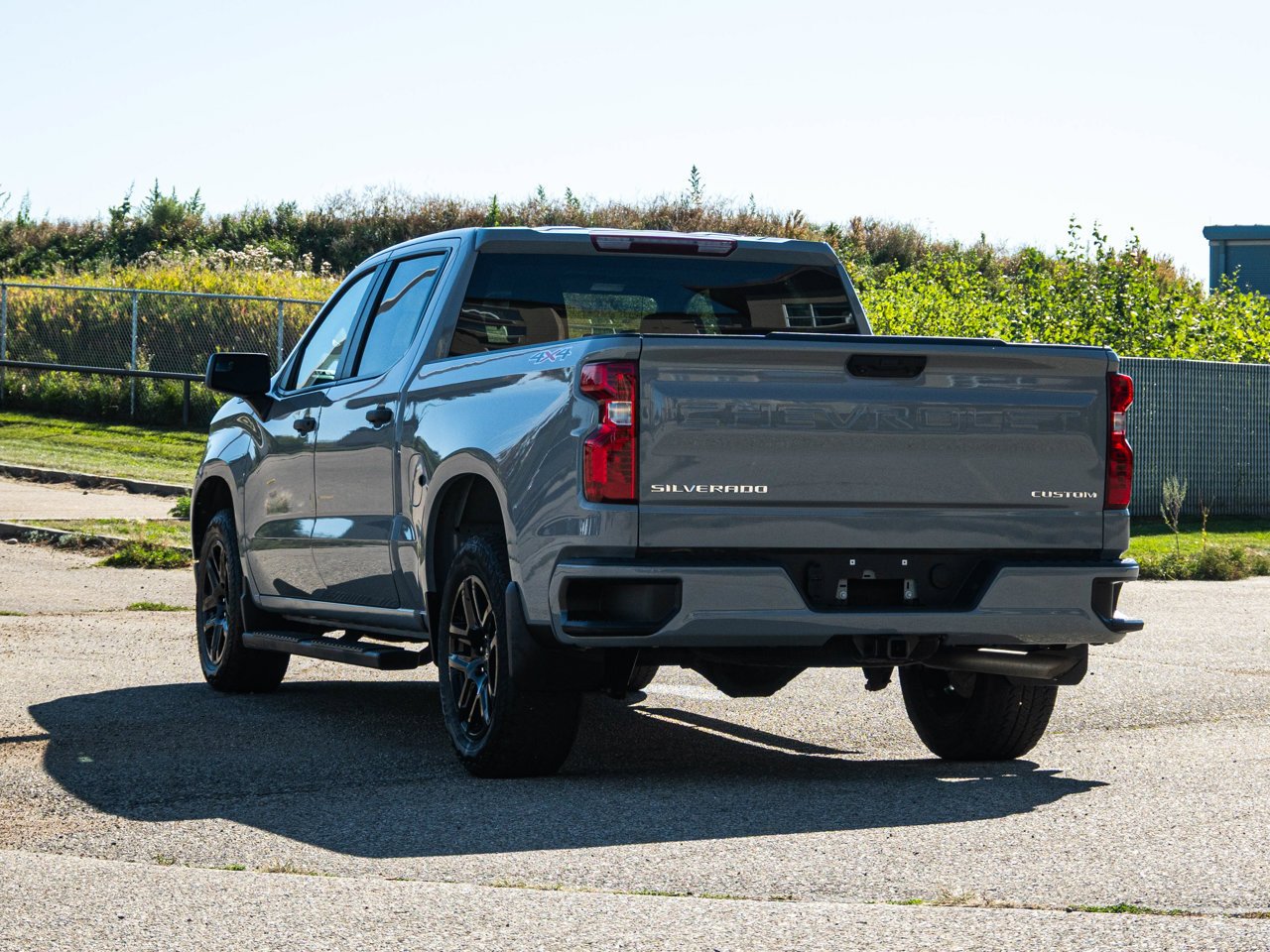 2024 Chevrolet Silverado 1500 4WD Crew Cab 147 Custom Grey Sherwood Park - photo #11