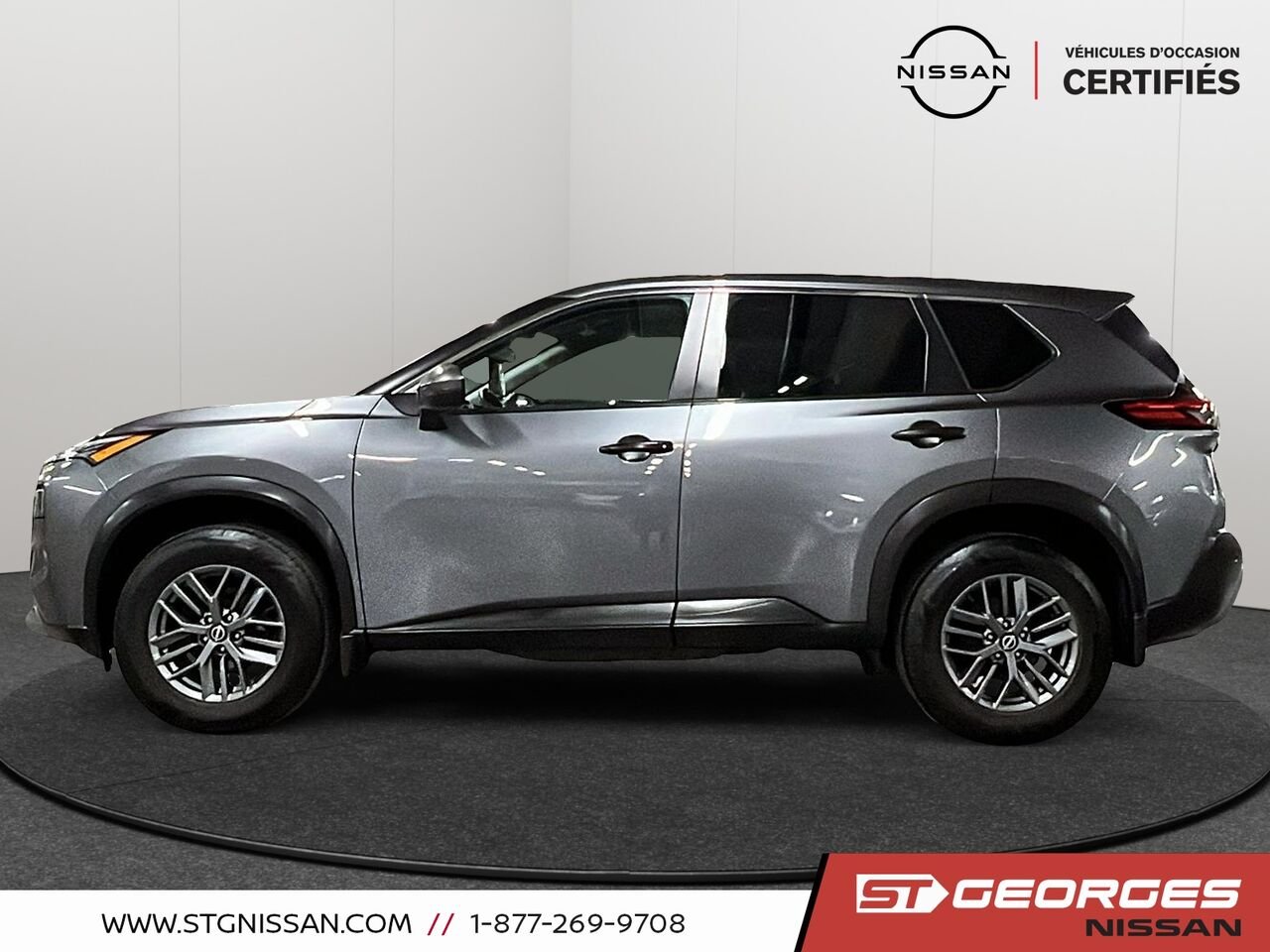 2022 Nissan Rogue Grey Saint-Georges - photo #4