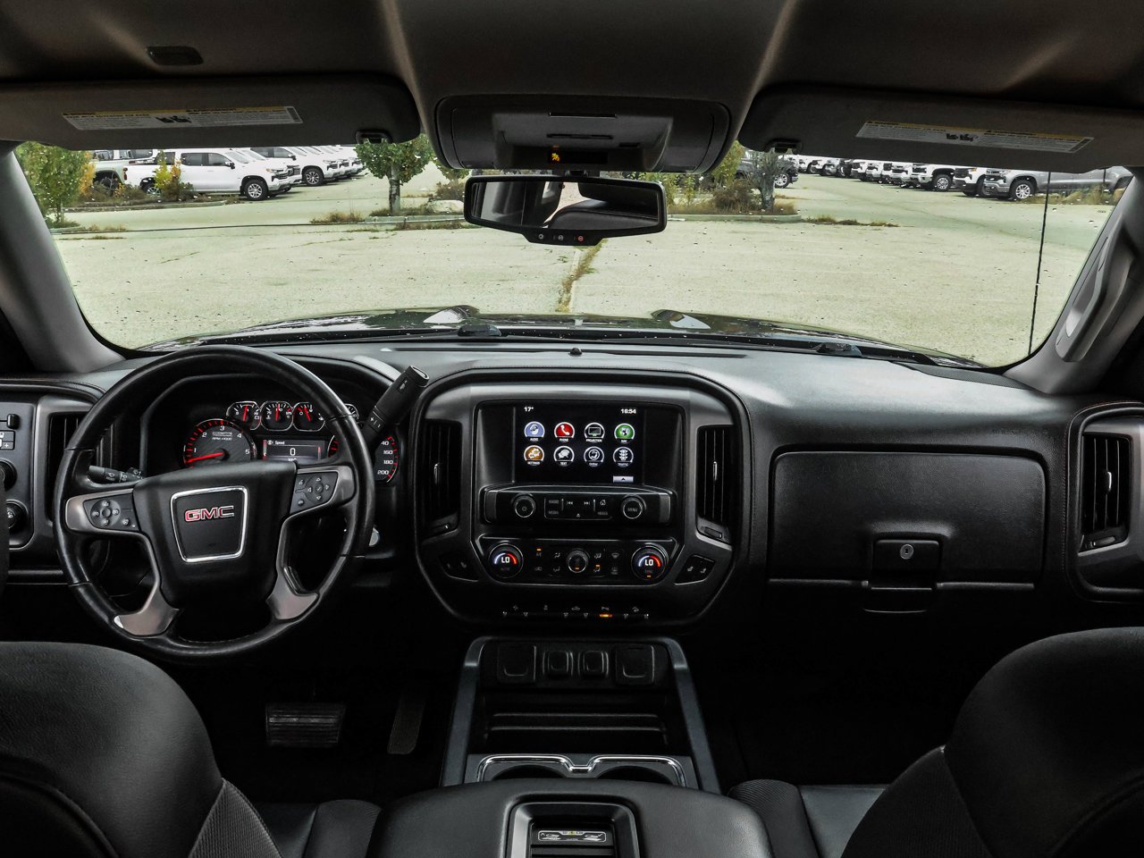 2016 GMC Sierra 1500 4WD Crew Cab 143.5 SLT Black Sherwood Park - photo #16