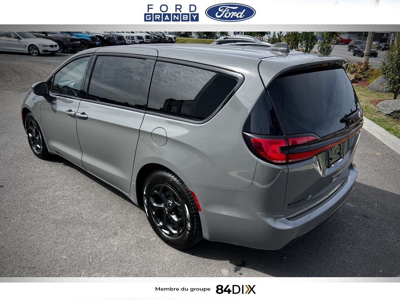 Chrysler Pacifica Hybrid 2022 Gris Granby - photo #8