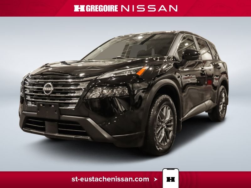 Nissan Rogue S AWD DEM. A DISTANCE APPLE CARPLAY SIEGES CHAUFAN 2024 Noir