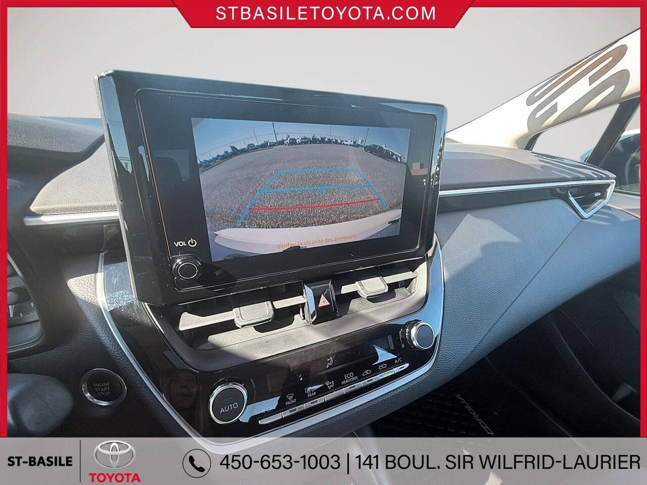 TOYOTA COROLLA 2023 Blanc Saint-Basile-le-Grand - photo #20