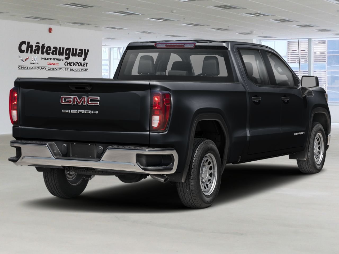 2026 GMC Sierra 1500 K1500 SIERRA CREW CAB PRO STD/BOX (1SA) TK Onyx Black Châteauguay - photo #2