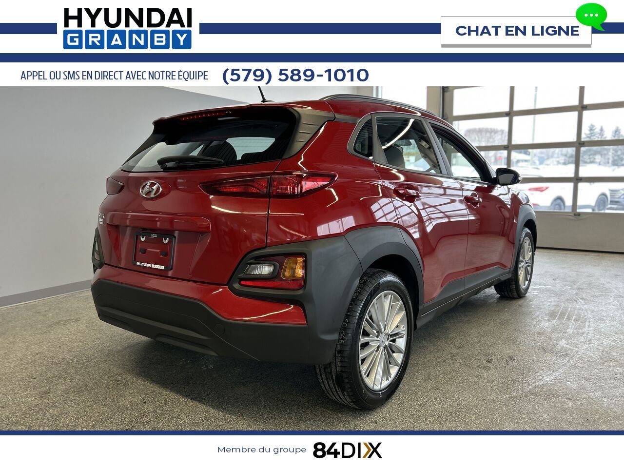 Hyundai Kona 2021 Rouge Granby - photo #6