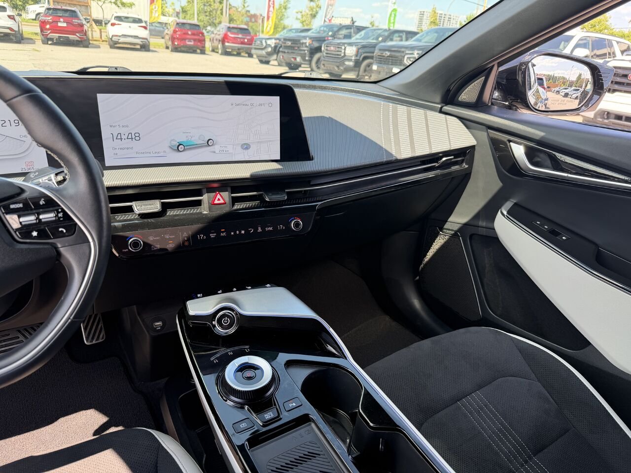 2024 KIA EV6 GT LINE Land TI avec ensemble GT-Line 1 Black Gatineau - photo #7
