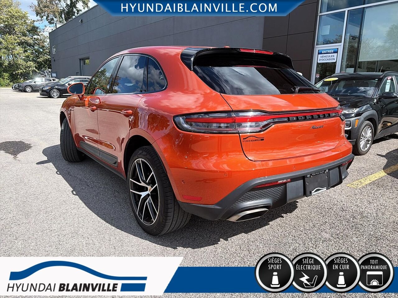 Porsche Macan 2022 Orange Blainville - photo #5