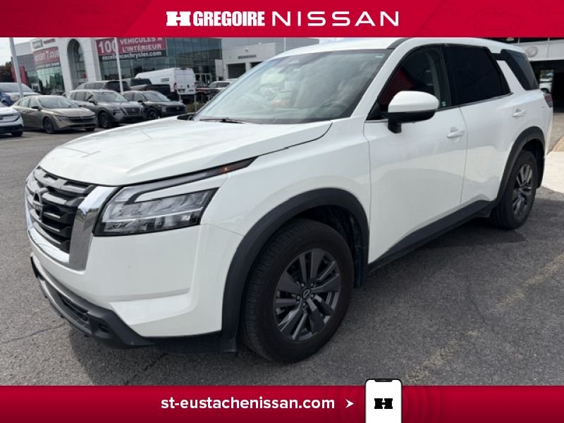 Nissan Pathfinder SR4706 | SV DEM. A DISTANCE SIEGES CHAUFFANTS APPLE CARPLAY 2022 Blanc Laval - photo #5