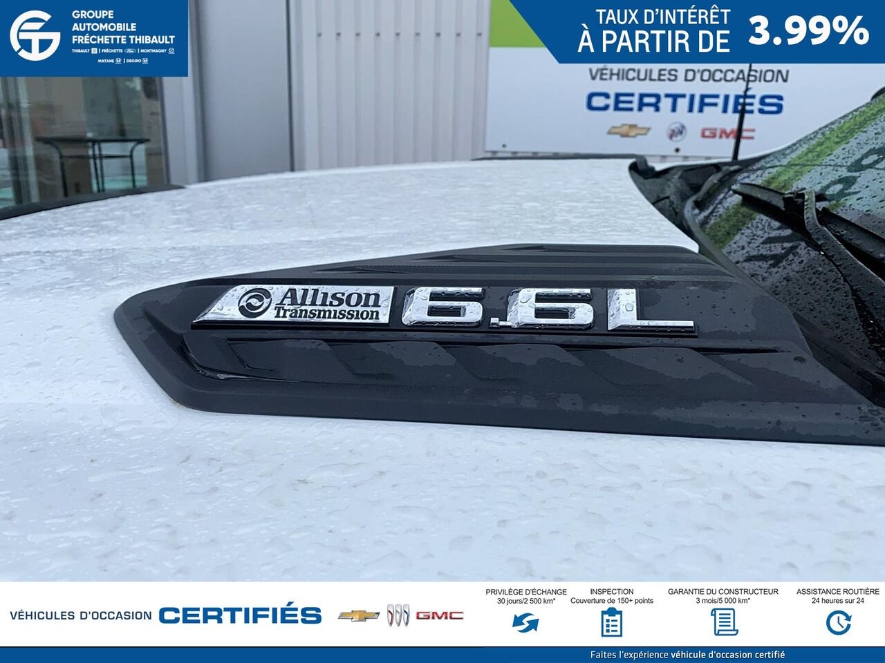 Chevrolet Silverado 2500HD WT cabine multiplace 4RM 172 po 2024 Blanc Montmagny - photo #5