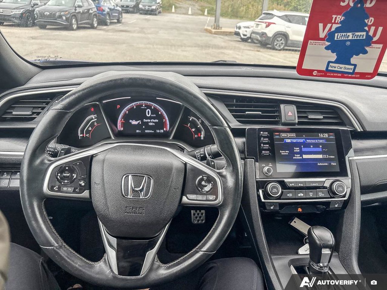 Honda Civic Coupe 2HGFC4B86KH401466 2019 Bleu Mirabel - photo #15