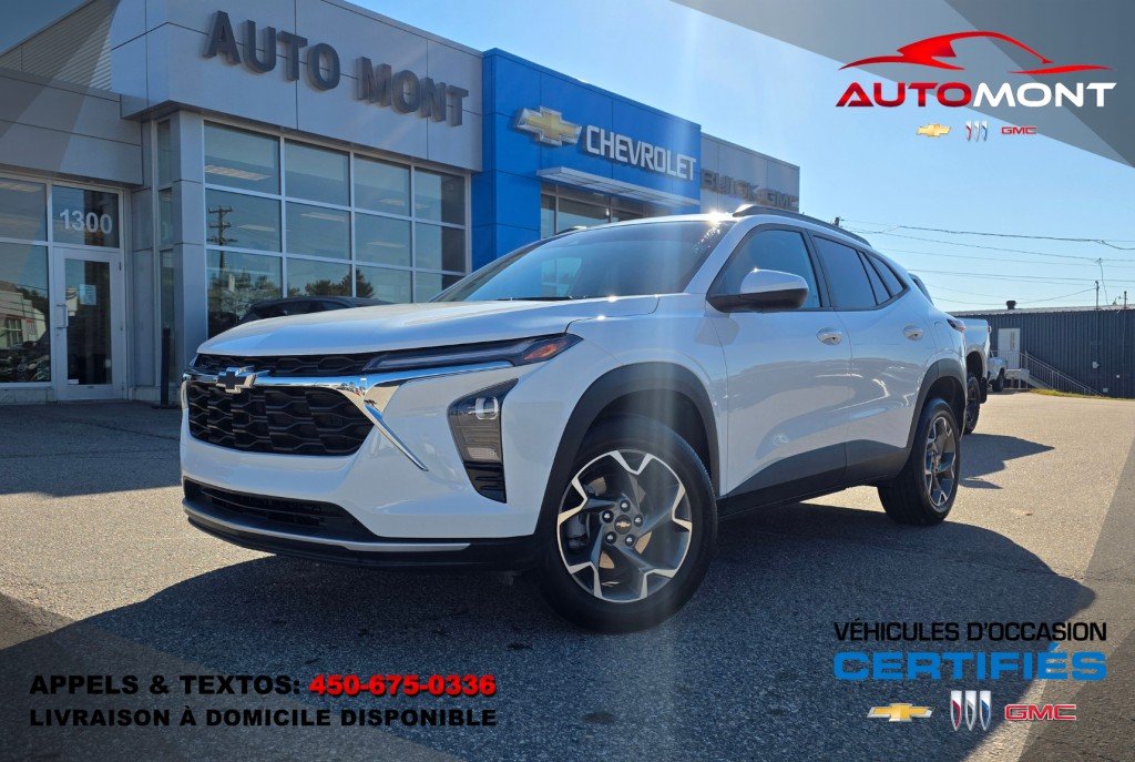 CHEVROLET TRAX LT FWD 2025 Blanc Mont-Laurier - photo #0
