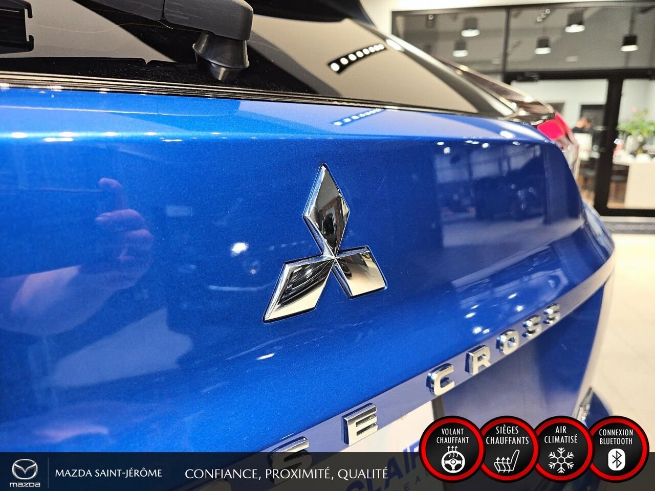 2025 Mitsubishi Eclipse Cross SEL | AWD | MAGS | PUSH START | Blue Saint-Jérôme - photo #7