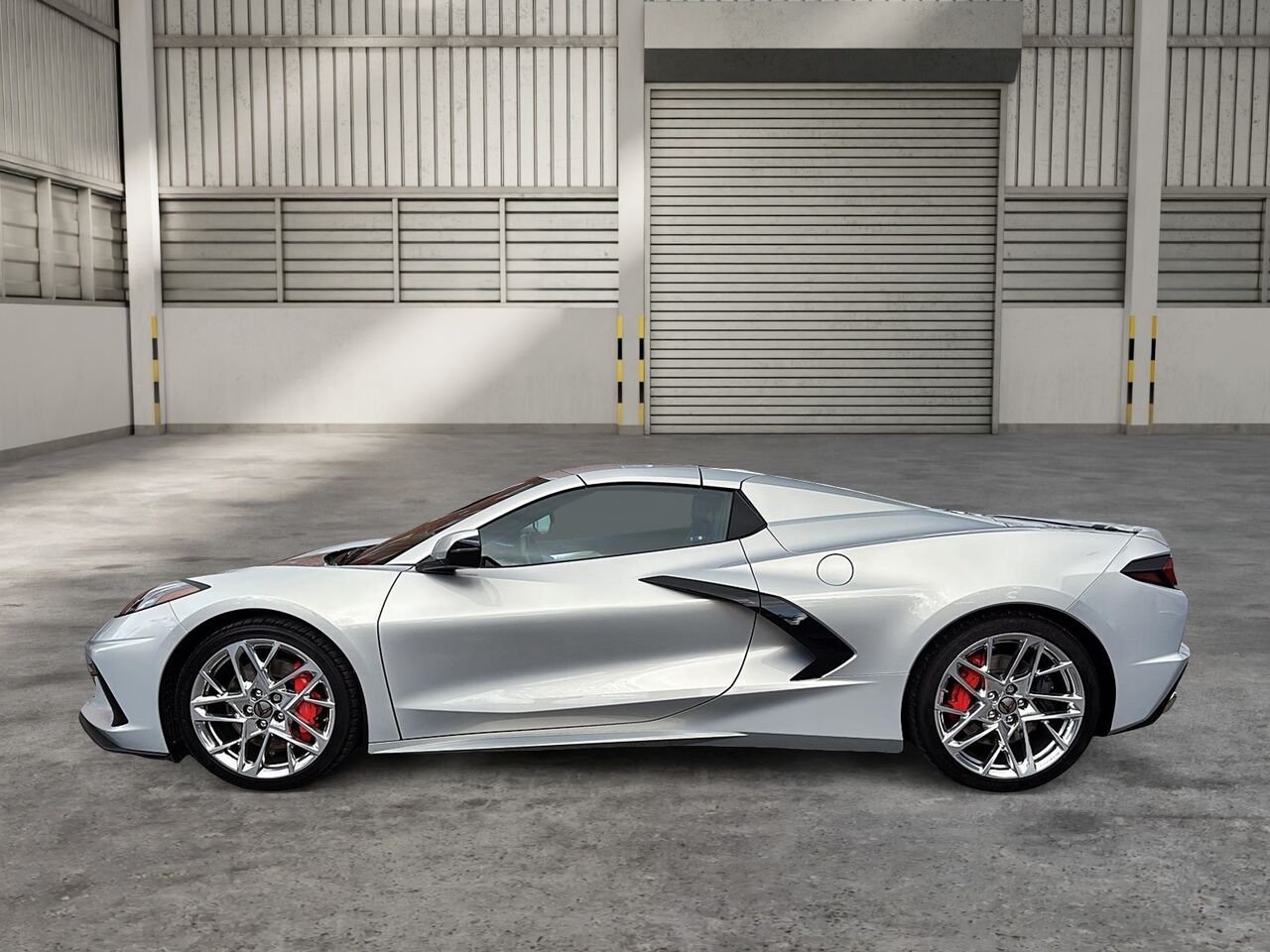 CHEVROLET CORVETTE 3LT 2024 Gris Saint-Hyacinthe - photo #4