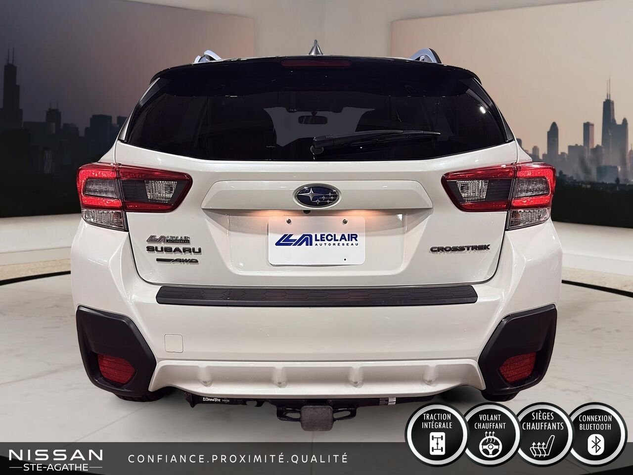 Subaru Crosstrek 2022 Blanc Saint-Jérôme - photo #3