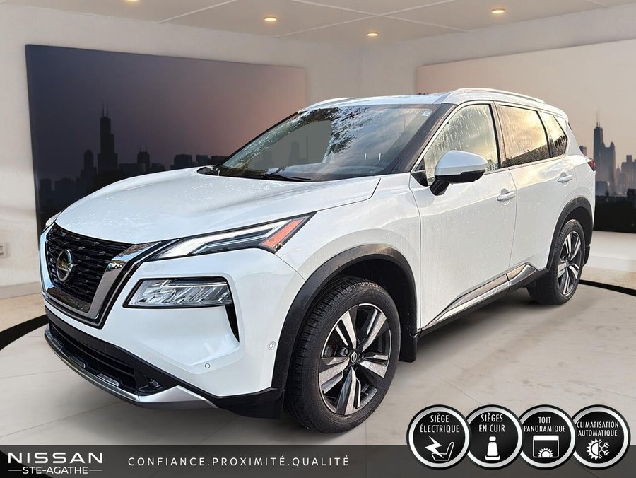 2021 Nissan Rogue TRACTION INTÉGRALE | TOIT OUVRANT PANORAMIQUE | CUIR | BOSE | UN SEUL PROPRIÉTAIRE White
