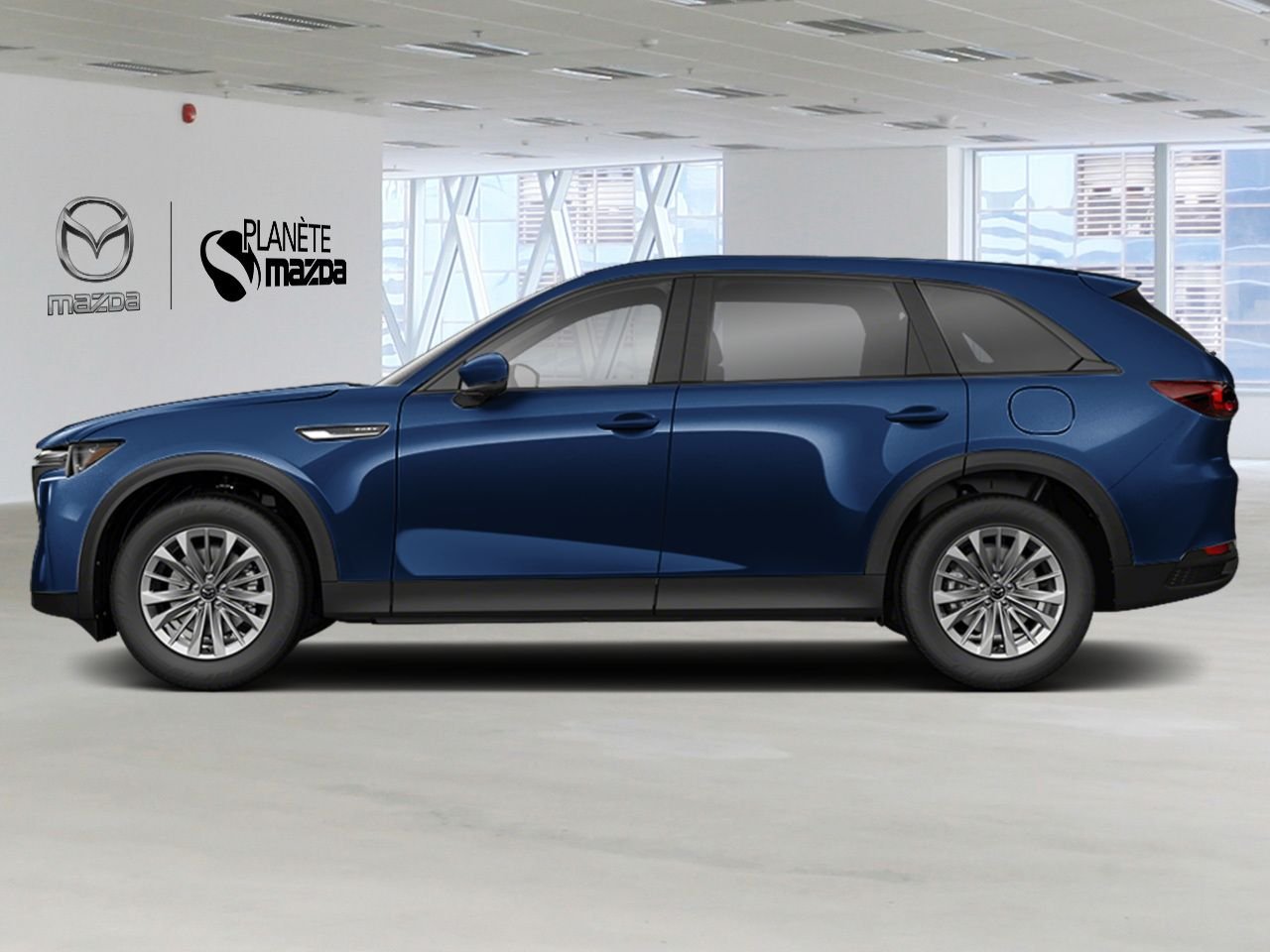 2026 Mazda CX-90 PHEV JM3KKBHA9T1412466 Deep Crystal Blue Mica Mirabel - photo #1