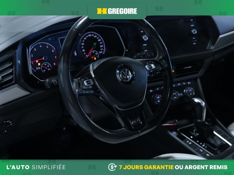 Volkswagen Jetta 821548 | Highline AUTO AC CUIR TOIT MAGS CAM RECULE BLUETOO 2019 Blanc Laval - photo #11