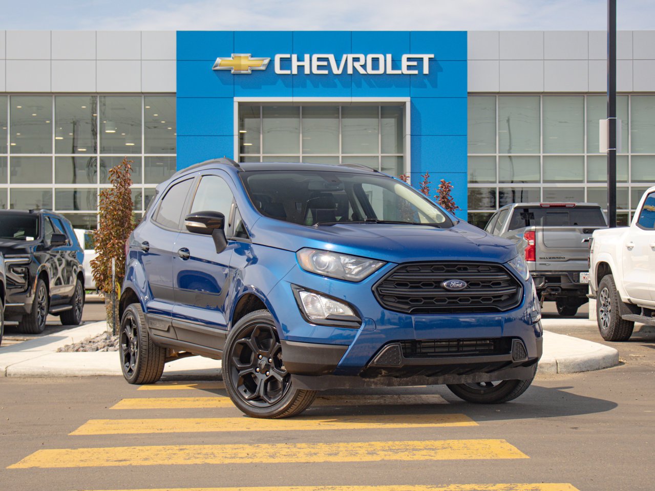 2022 Ford EcoSport SES 4WD Blue Sherwood Park - photo #1