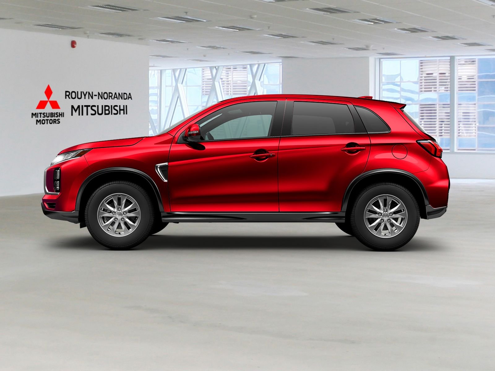 Mitsubishi RVR SE AWC 2027 Rouge diamant Rouyn-Noranda - photo #2