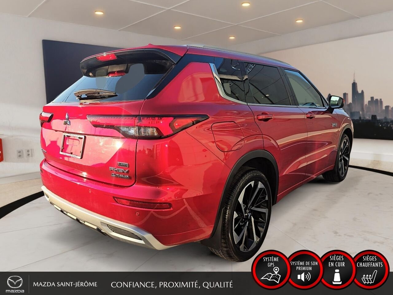 2024 Mitsubishi Outlander Red Ste-Agathe des Monts - photo #5