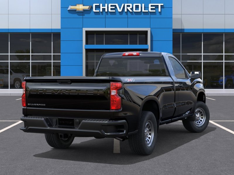 2026 CHEVROLET Silverado 1500 WT cabine classique 4RM 140 po BLACK Montmagny - photo #3