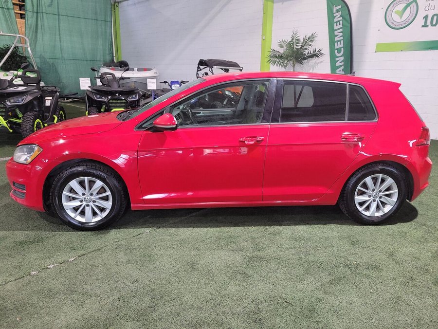2016 Volkswagen Golf 2016 Red