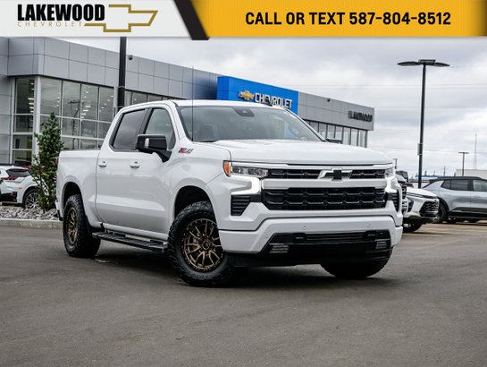 2026 Chevrolet Silverado 1500 RST 5.3L Z71 | 18in Fuel Wheels White