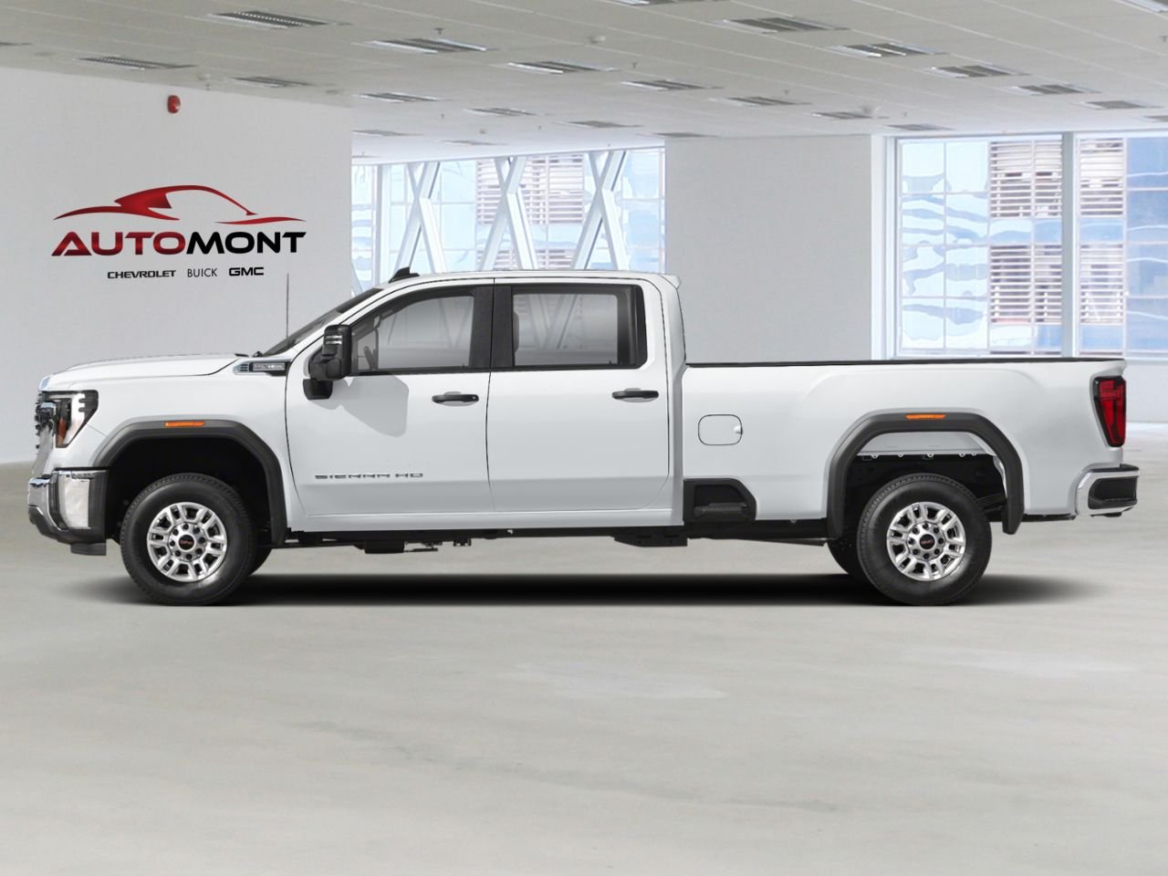 2026 GMC Sierra 2500HD K2500 HD SIERRA CREW CAB PRO L/BOX DURAMAX (1SA) Summit White Mont-Laurier - photo #2