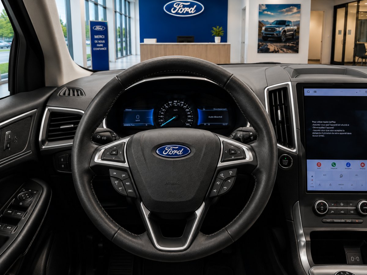 2022 Ford Edge White La Sarre - photo #7