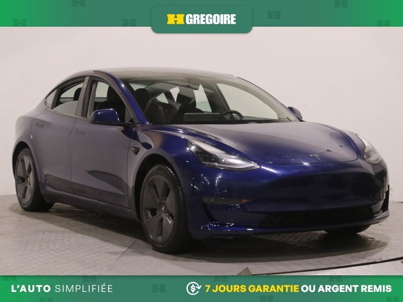 2021 Tesla Model 3 Blue Blainville - photo #0